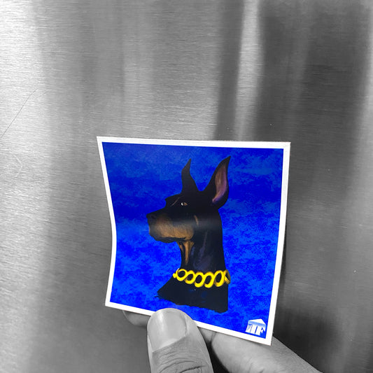 FOR ALL THE DOGS 3”x3” Magnet