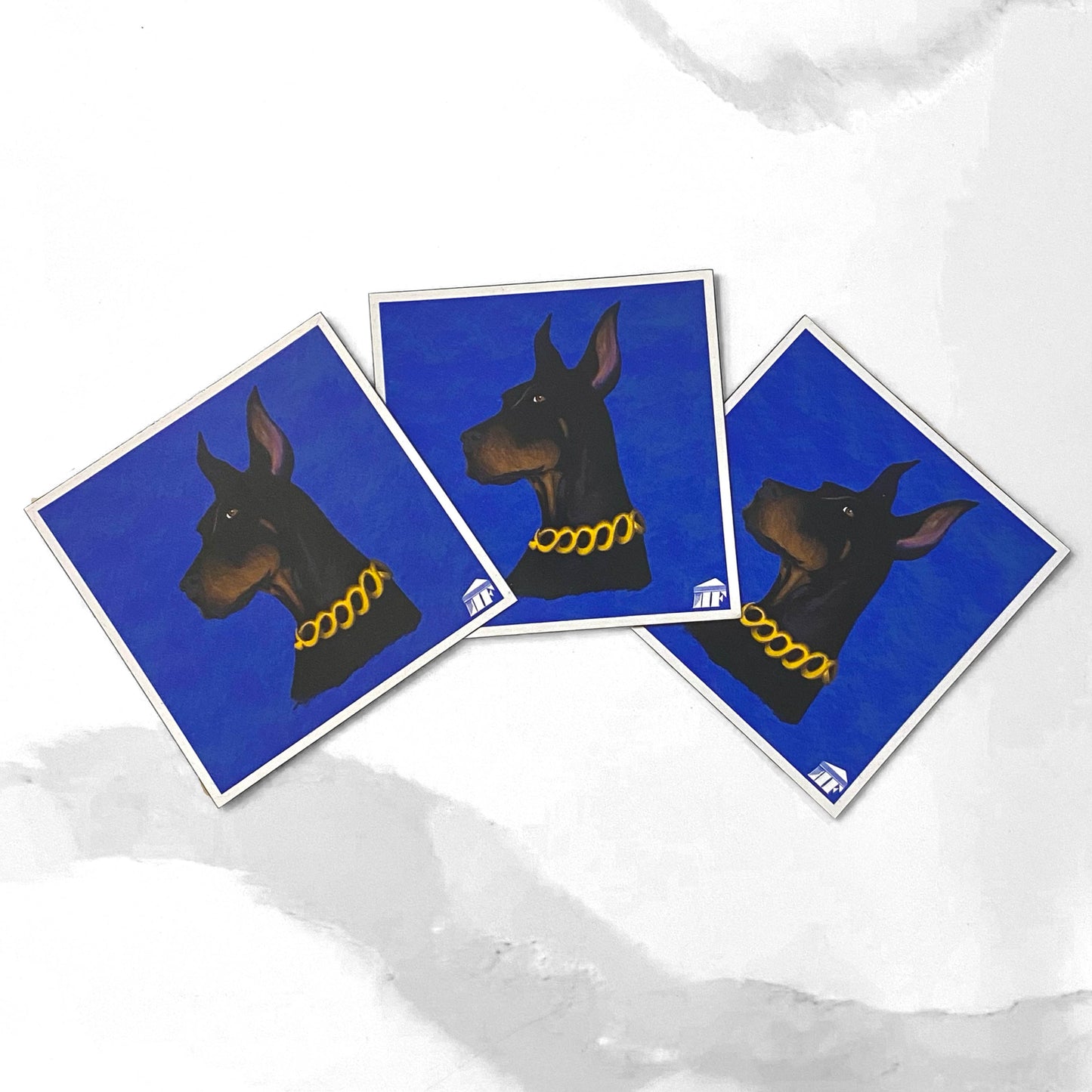 FOR ALL THE DOGS 3”x3” Magnet